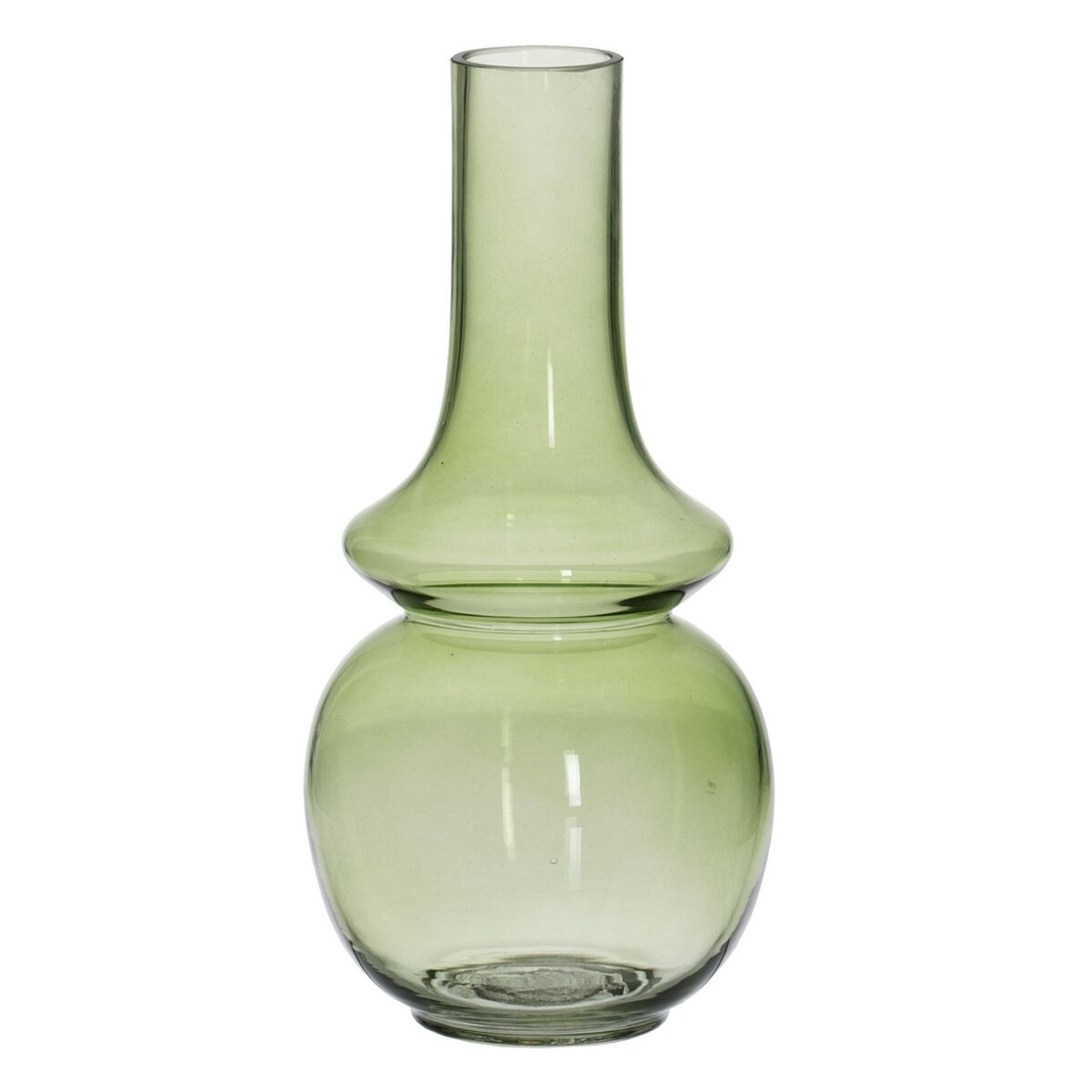 Vaso Verde Cristallo 12,5 x 12,5 x 26 cm